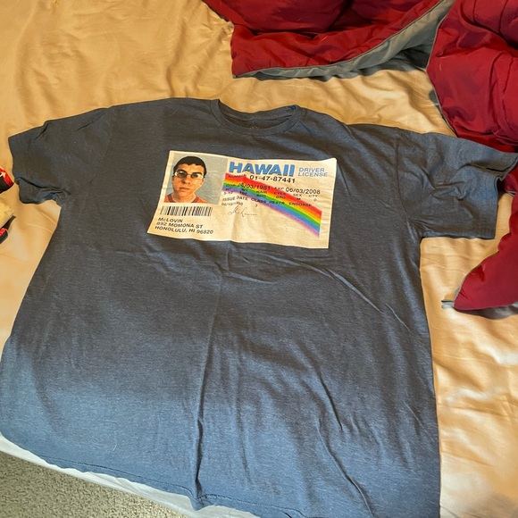 Men’s McLovin SuperBad Tee Shirt sz XL EUC Funny! - Picture 1 of 4